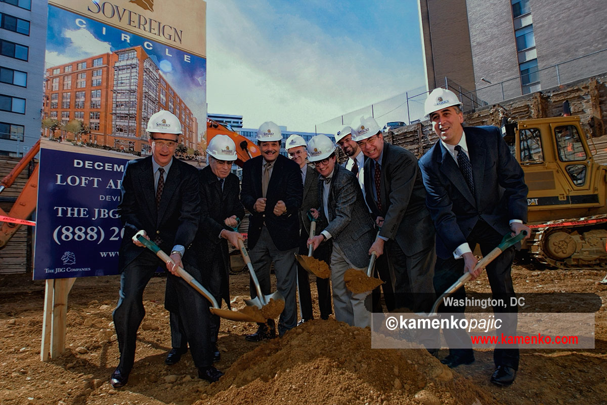 JBG Cpmpanies - Ground breaking ceremony