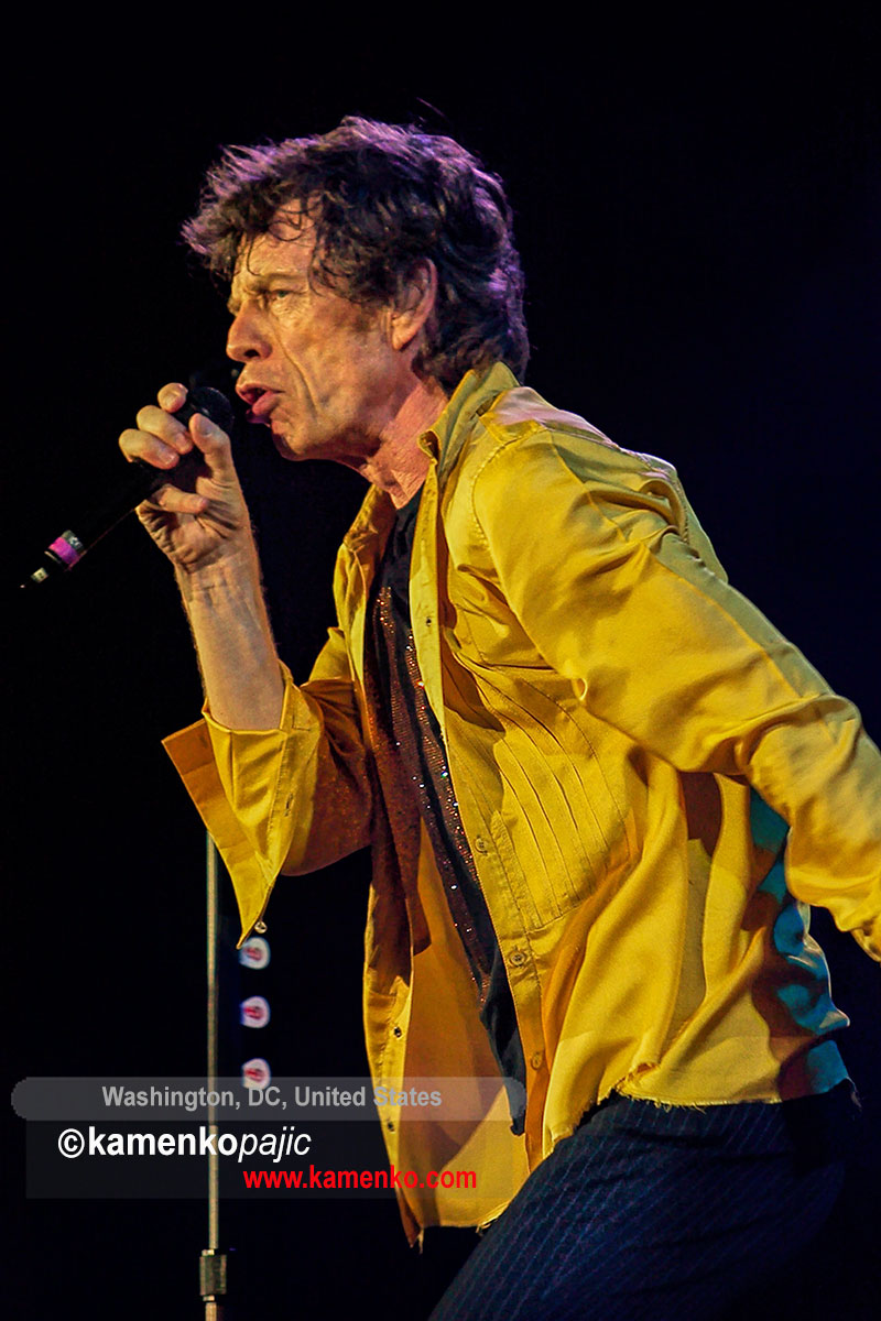 Mick Jagger at conert