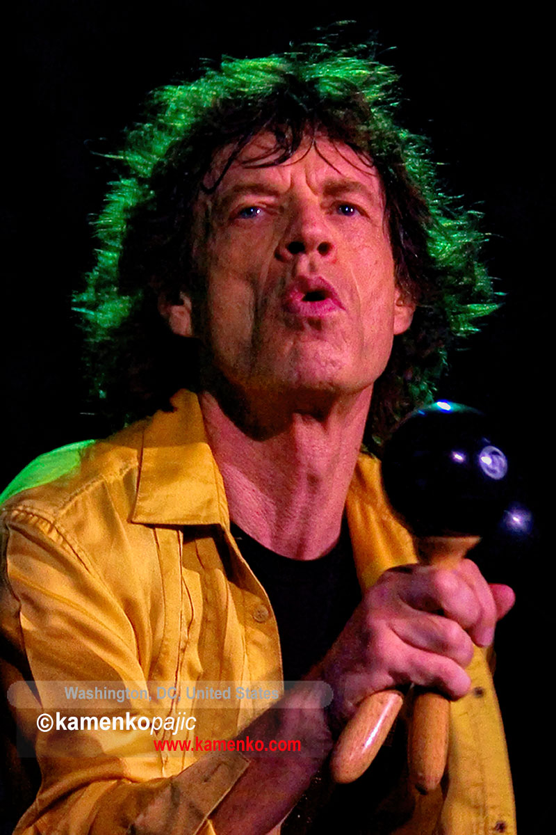 Mick Jagger at conert